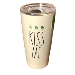 🦋 Rae Dunn Kiss Me Stainless Steal Shamrock Tumbler!